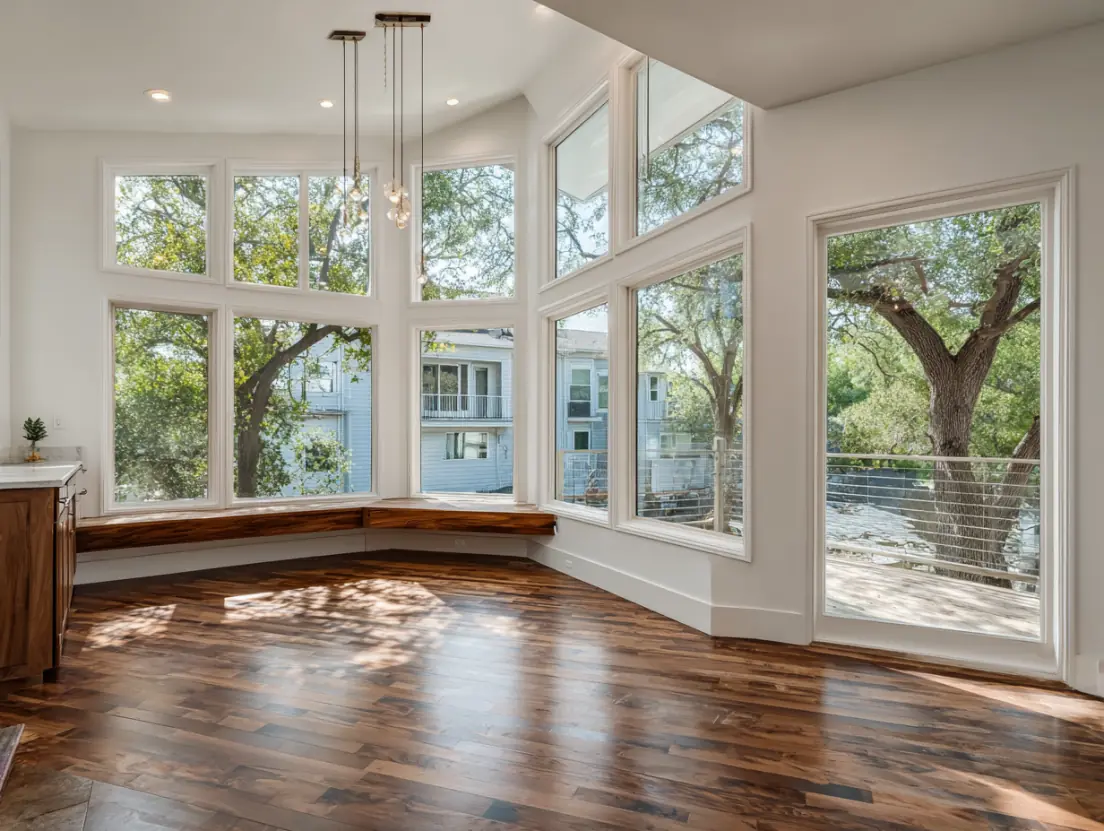 Second story addition in Austin providing additional bedrooms and family space